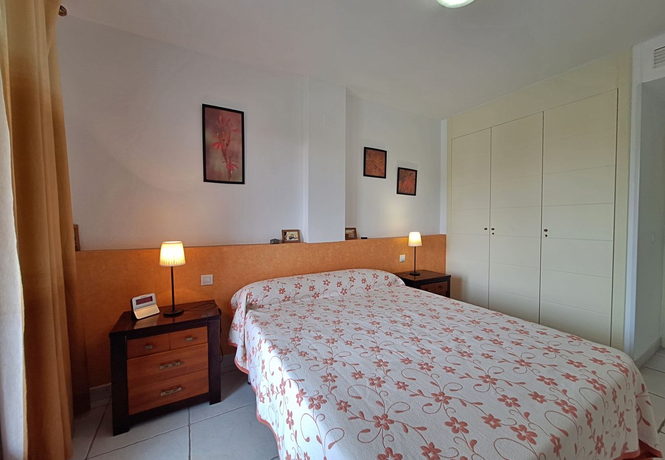 Ferienwohnung in Vera playa - JNV - Apartment am Strand mit privatem Garten