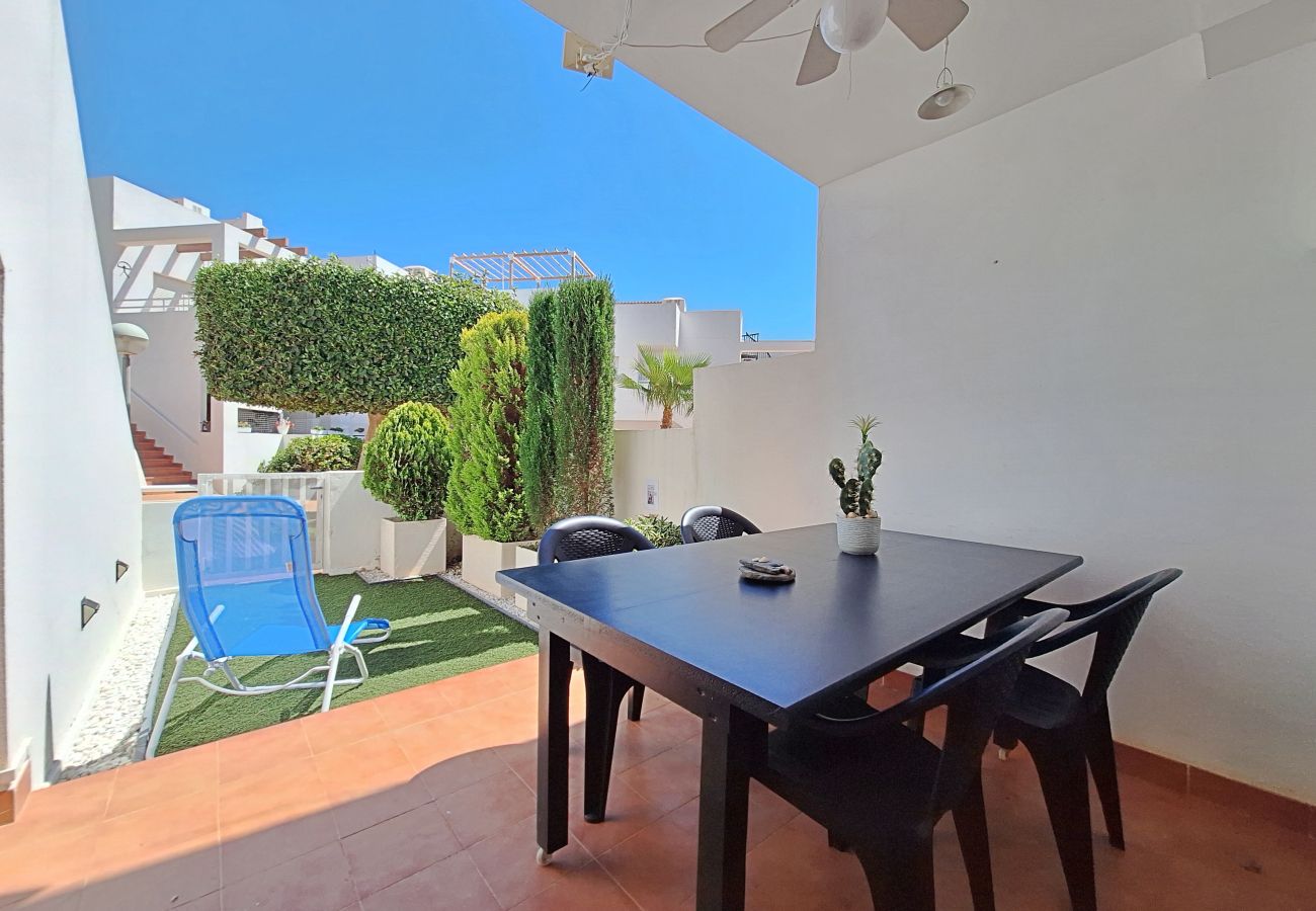 Ferienwohnung in Palomares - JP Bajo – Apartment mit privatem Garten in Palomares