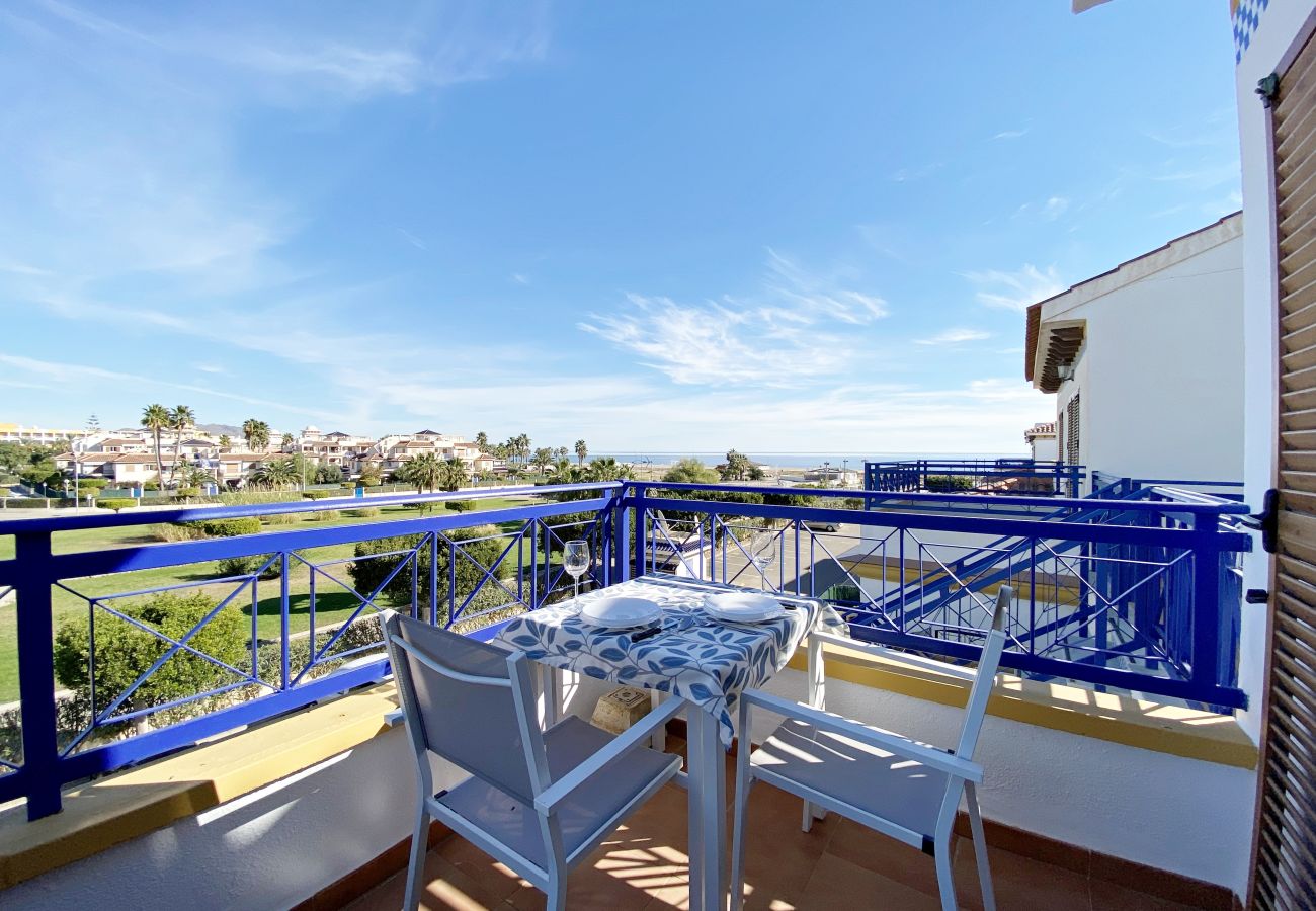 Appartement in Vera Playa - Veramar 5 - Zeezicht, 200m strand, WiFi