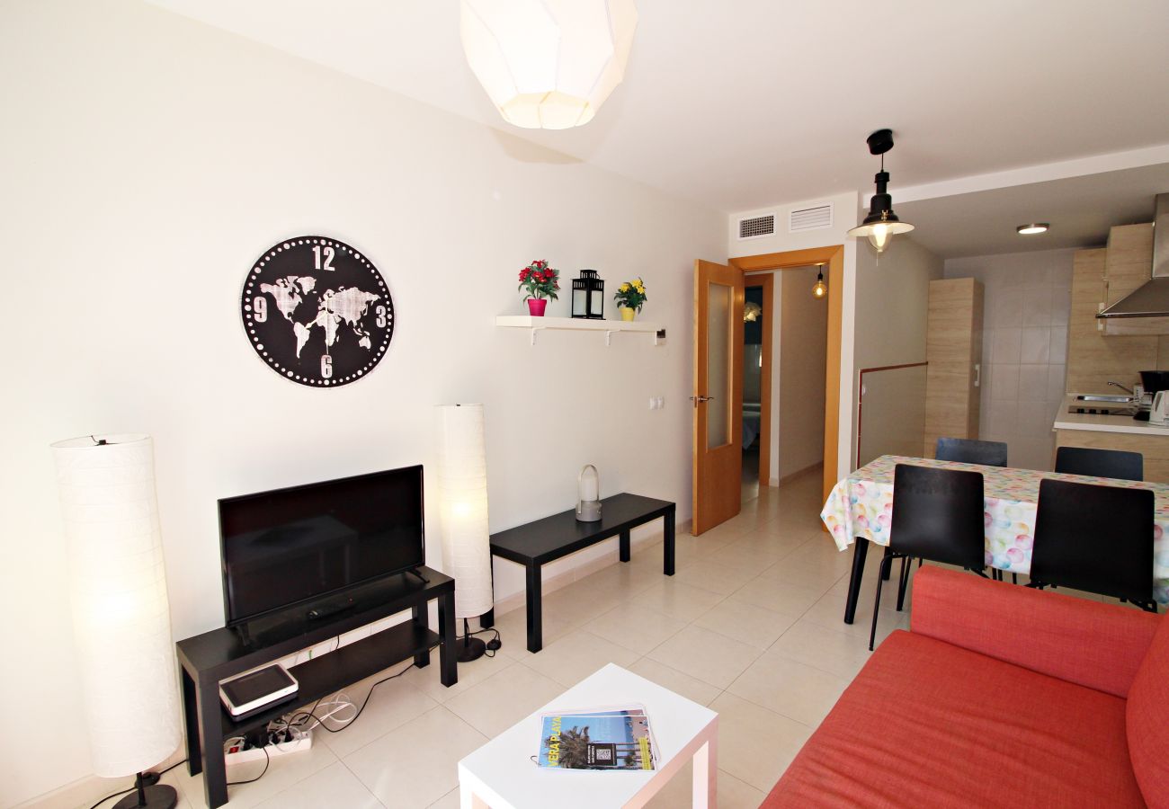 Appartement in Vera Playa - Paraíso de Vera Penthouse- 350 meter strand, WiFi & solarium