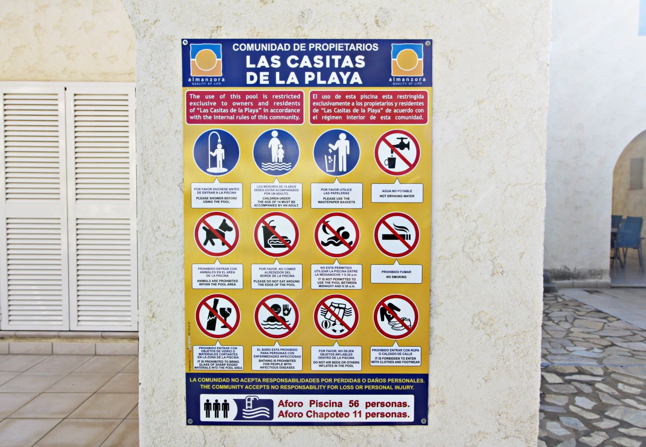 Rijhuis in Vera Playa - LC 34 - Vakantiehuis vlakbij zee
