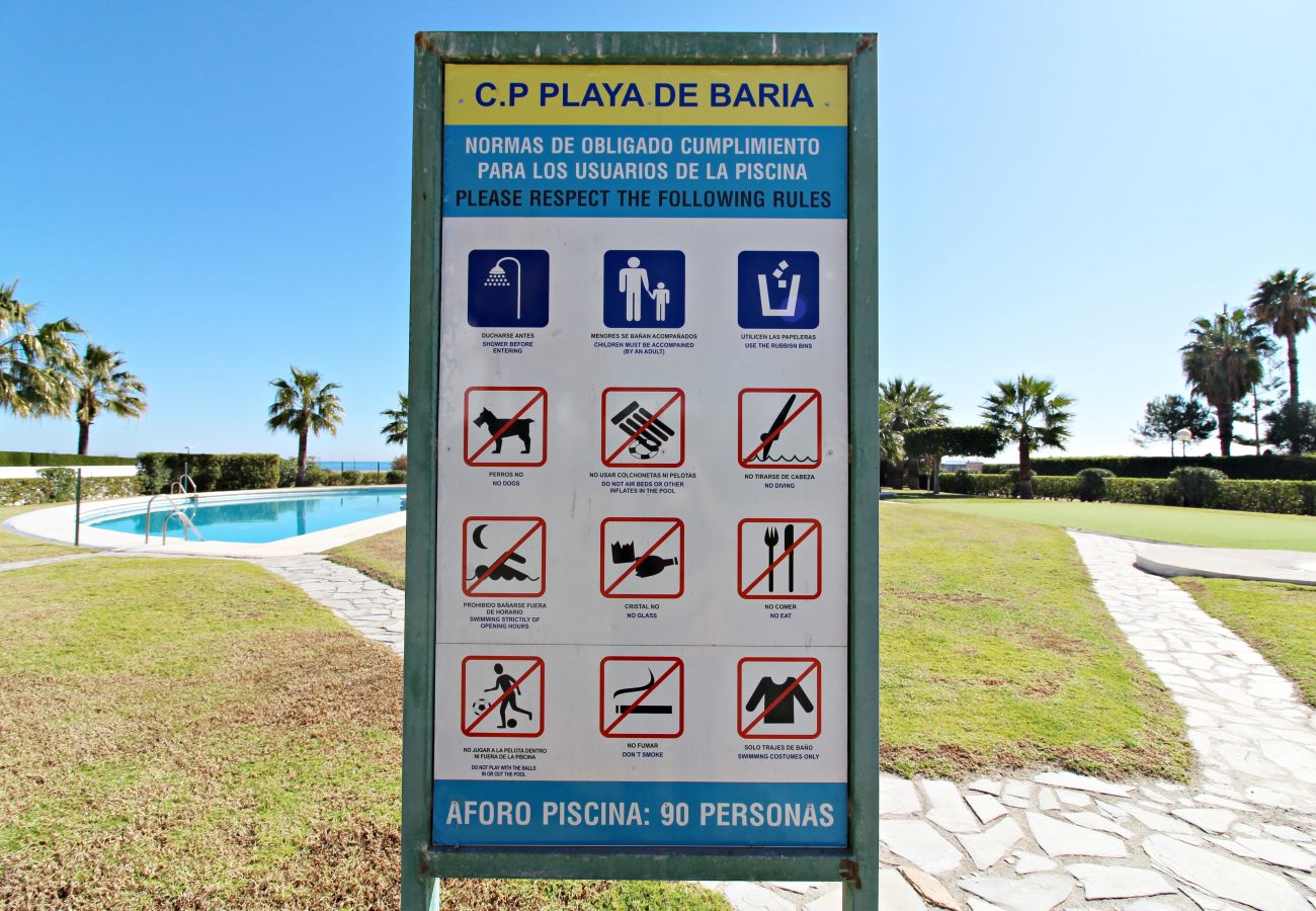 Rijhuis in Vera Playa - PB 01 - Vakantiehuis aan het strand in Vera Playa