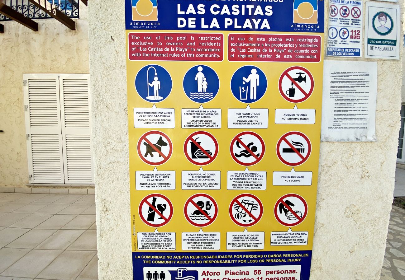 Rijhuis in Vera Playa - LC 43 - Vakantieverhuur vlakbij het strand