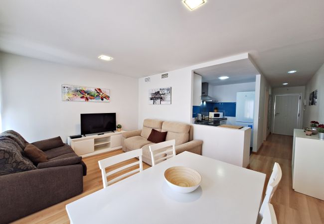 Appartement in Vera Playa - Alborada - Solarium, 150 meter strand, WiFi