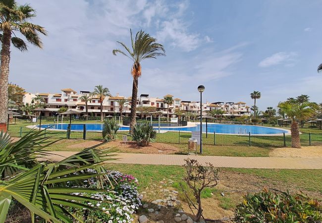  in Vera playa - JNV - Appartement aan het strand met privétuin