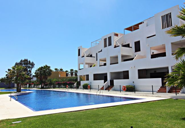 Apartamento en Vera playa - Alborada 1º247 - Vistas al mar, 150m playa, WiFi