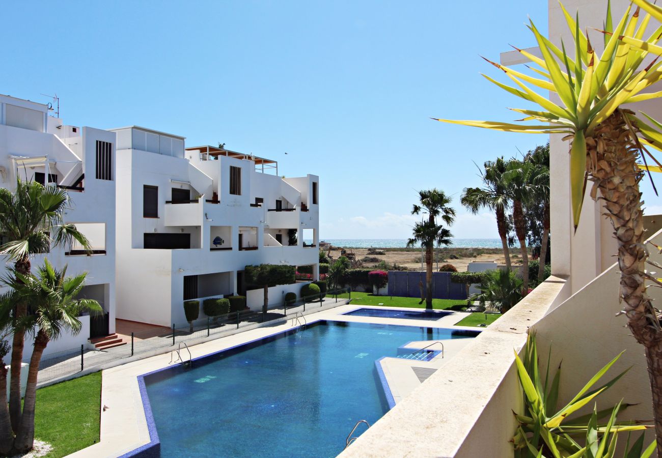 Apartamento en Vera playa - Alborada 1º247 - Vistas al mar, 150m playa, WiFi