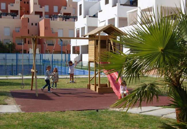 Apartamento en Vera playa - Alborada Ático - 150m playa, WiFi, solárium, vistas al mar