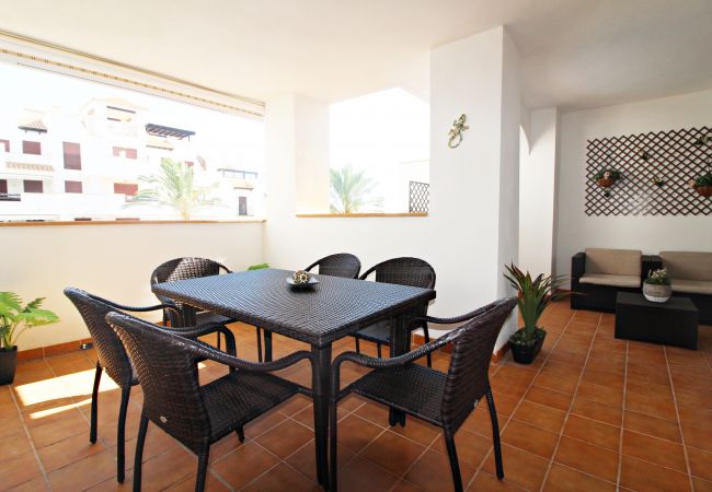 Apartamento en Vera playa - Altos de Nuevo Vera - 400 m playa, WiFi & terraza