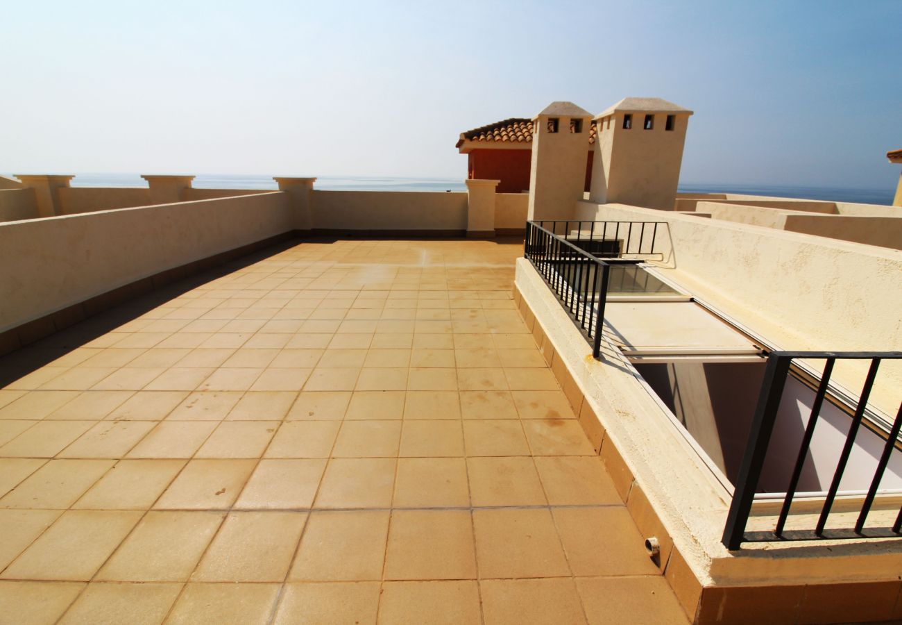 Apartamento en Villaricos - Harbour Lights Dúplex - 200m de la playa, WiFi, terraza