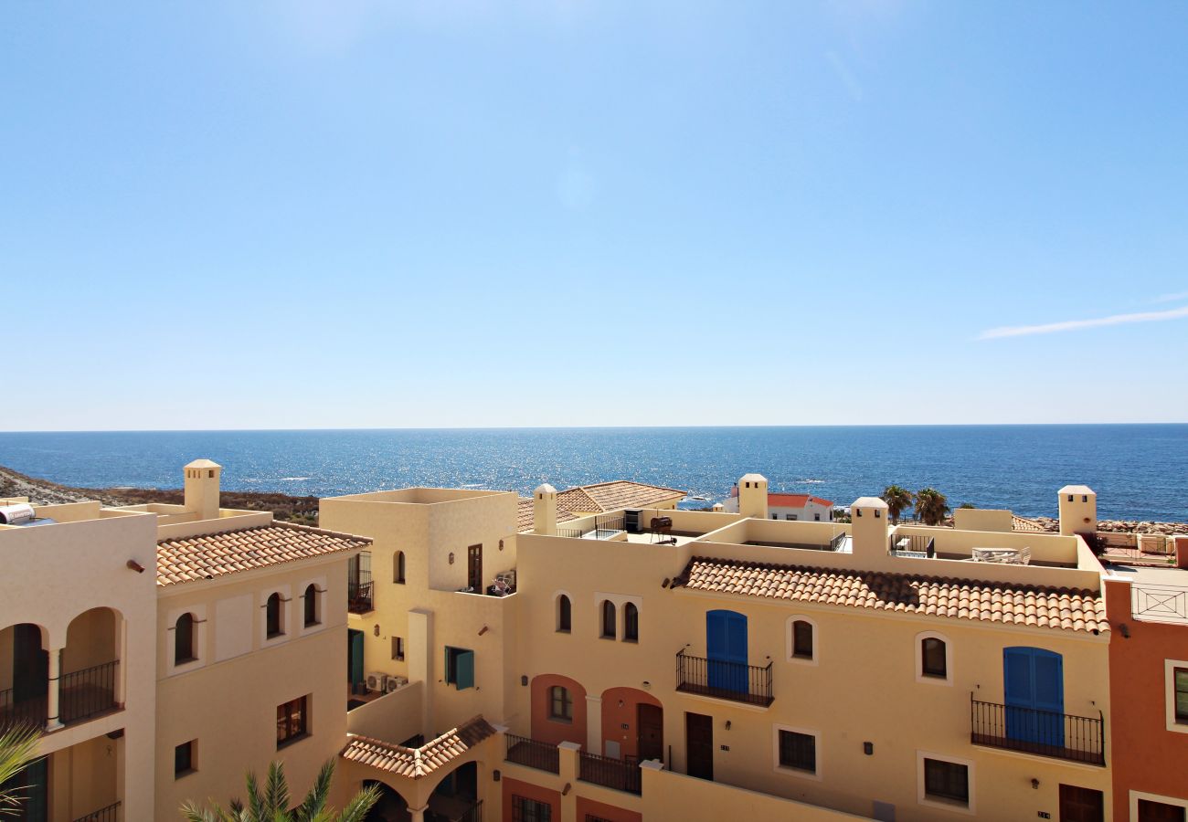 Apartamento en Villaricos - Harbour Lights Dúplex - 200m de la playa, WiFi, terraza