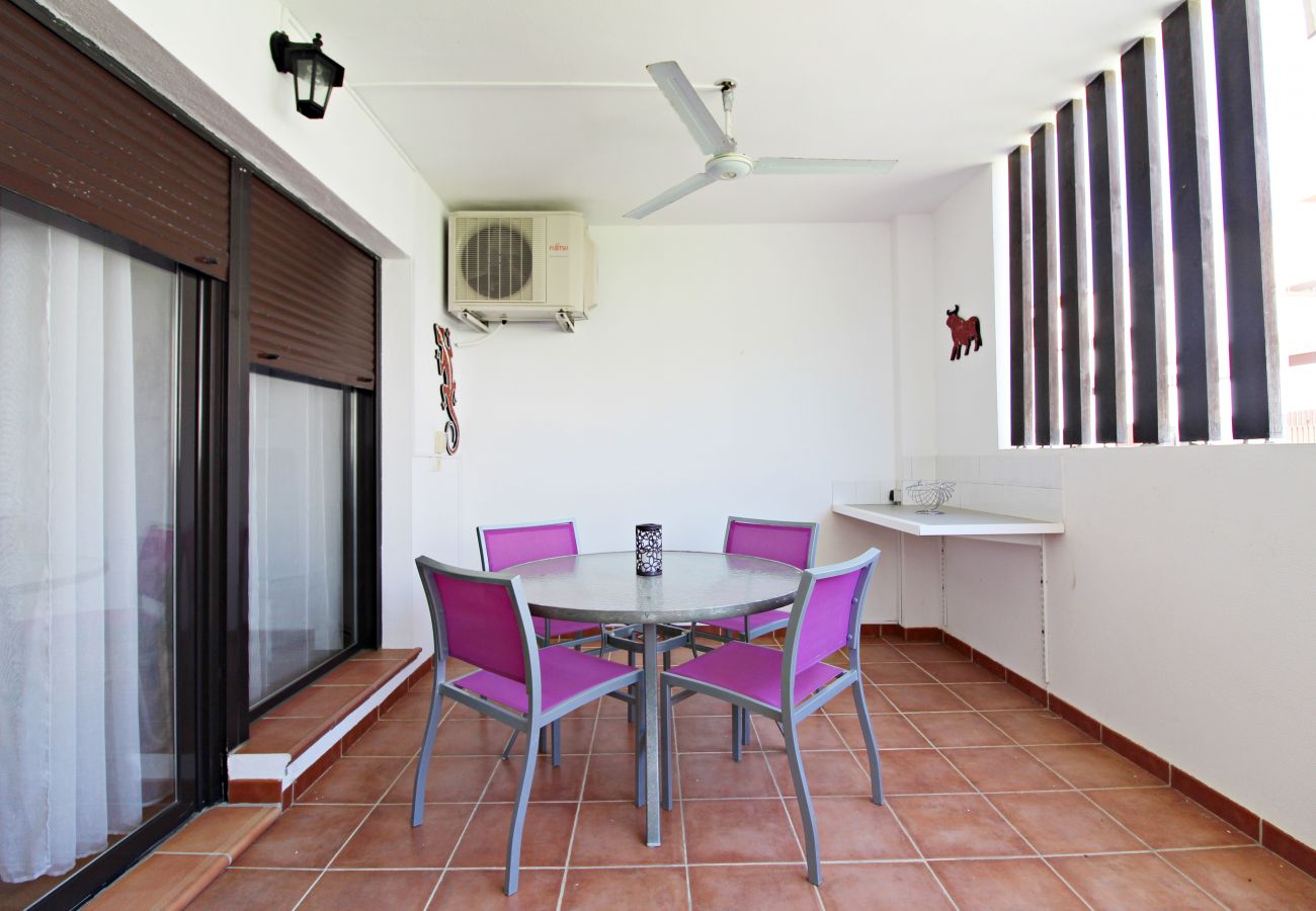 Apartamento en Vera playa - Alborada B133 - WiFi & jardín privado