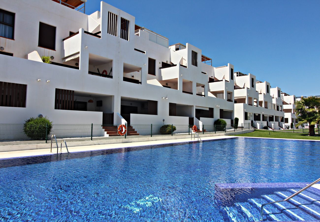 Apartamento en Vera playa - Alborada 2º318 - 150m playa, WiFi, solarium