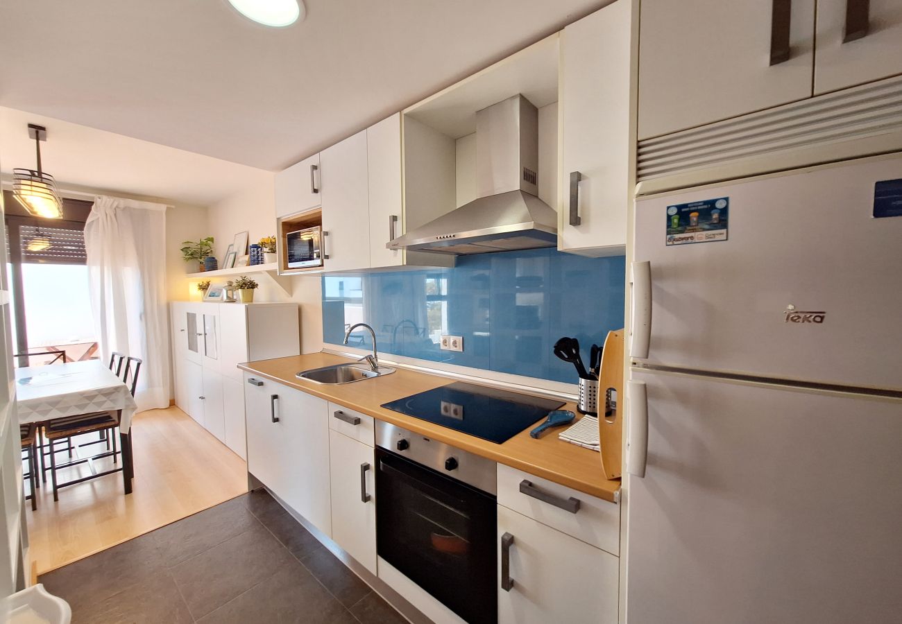 Apartamento en Vera playa - Al 318 - Ático con terraza cerca de la playa
