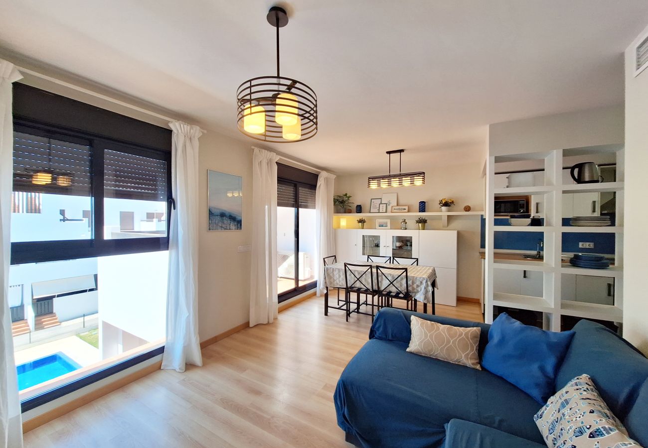 Apartamento en Vera playa - Al 318 - Ático con terraza cerca de la playa