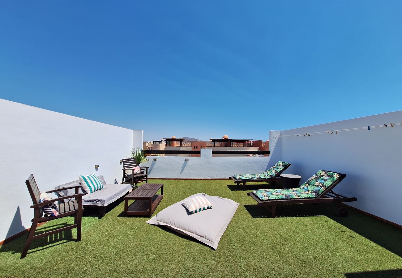Apartamento en Vera playa - Al 318 - Ático con terraza cerca de la playa