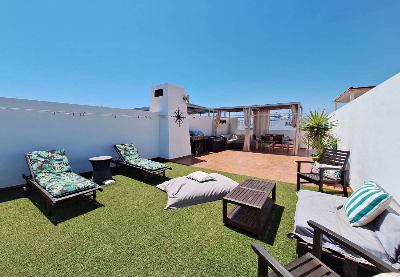 Apartamento en Vera playa - Al 318 - Ático con terraza cerca de la playa