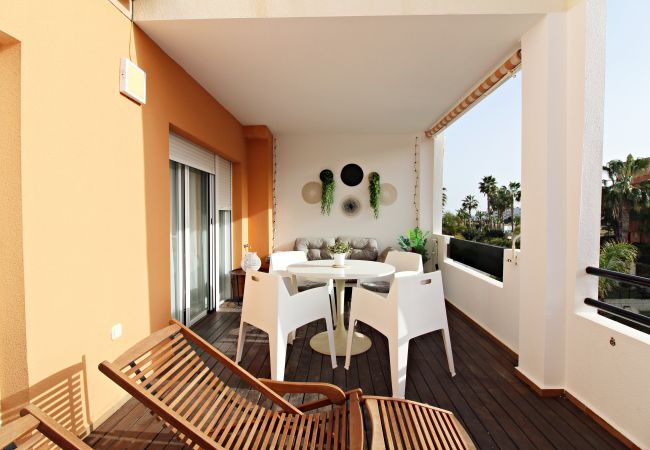 Apartamento en Vera playa - Paraíso de Vera Fatu Hiva - 150 m playa, WiFi. terraza 