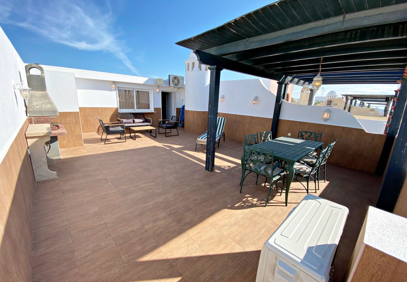 Apartamento en Vera playa - Fatu Hiva Ático - WiFi, 100m playa, terraza-solarium