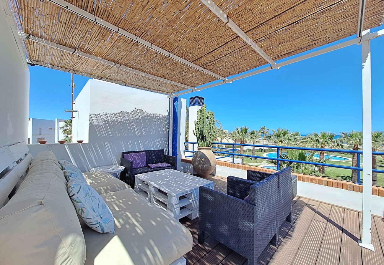 Casa adosada en Vera playa - PB 02- Casa de vacaciones en 1ª línea de playa