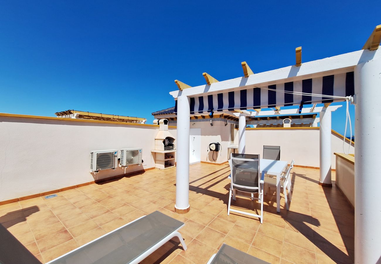 Apartamento en Vera playa - VM 4 - Ático en primera línea de playa con vistas al mar