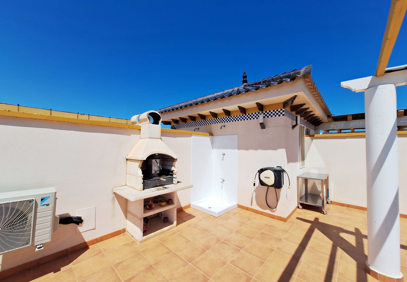 Apartamento en Vera playa - VM 4 - Ático en primera línea de playa con vistas al mar