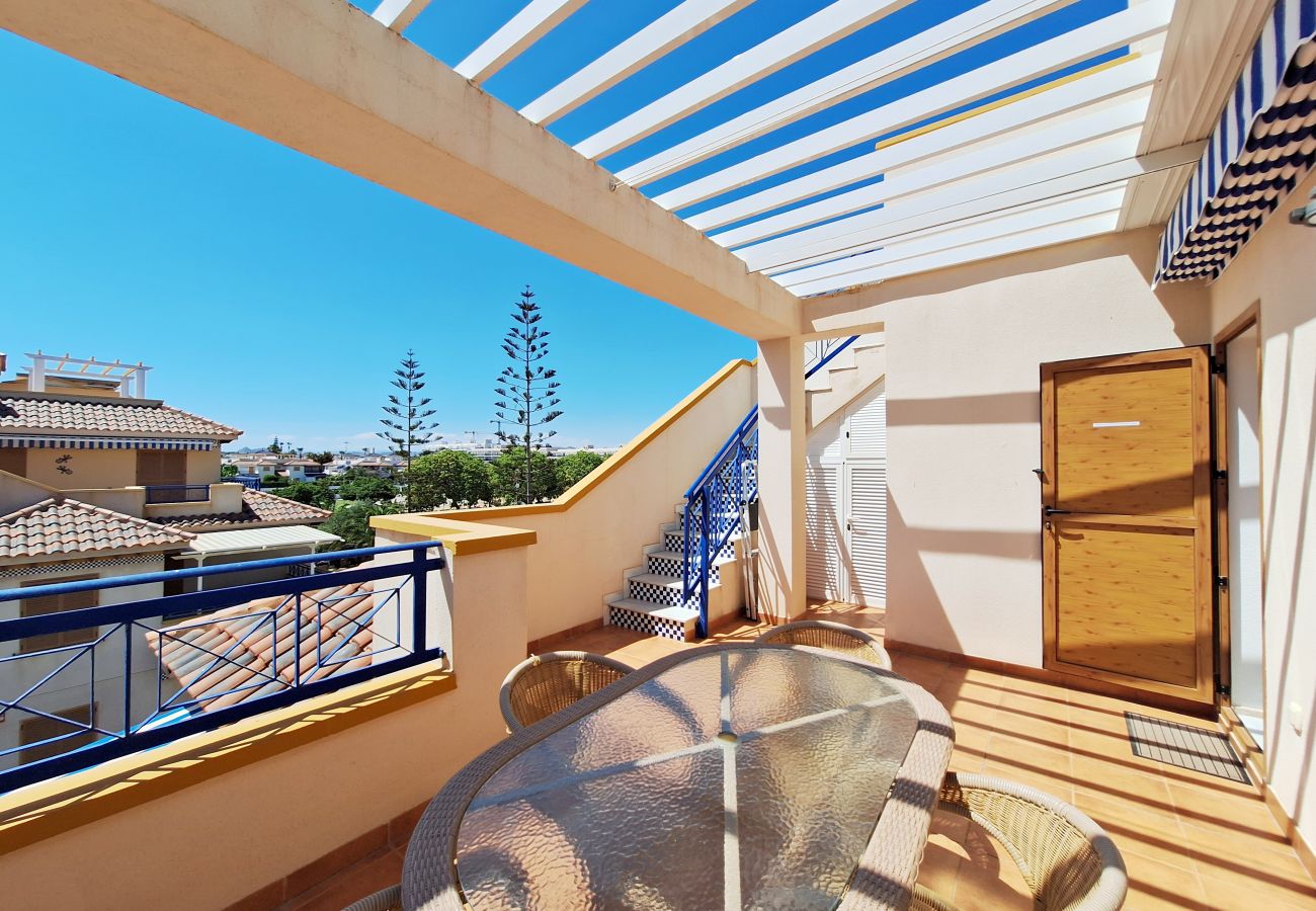 Apartamento en Vera playa - VM 4 - Ático en primera línea de playa con vistas al mar