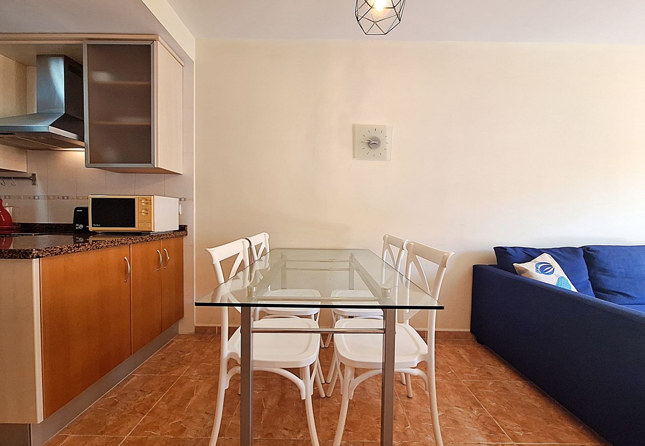Apartamento en Vera playa - Nassau - Apartamento con terraza y piscina en Vera Playa