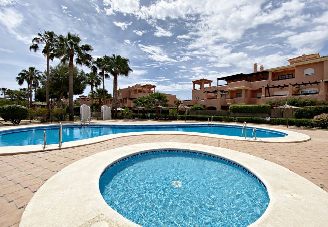 Apartamento en Vera playa - Verazul Bajo - WiFi, jardín privado & piscina comunitaria