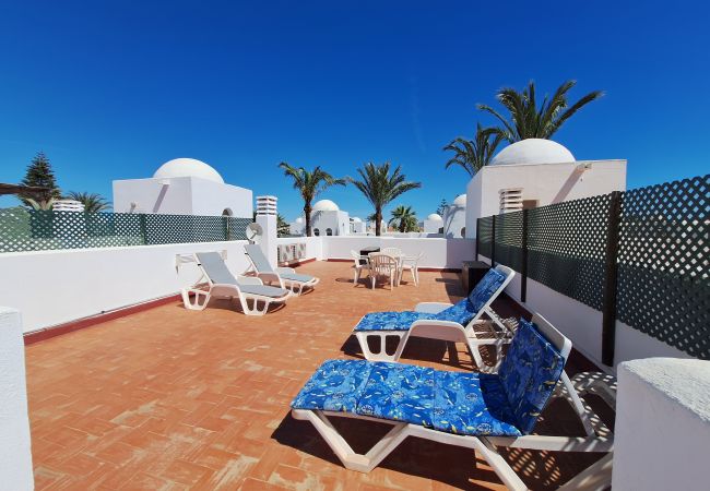 Apartamento en Vera playa - Torrelaguna Ático - WiFi, solarium & piscina comunitaria