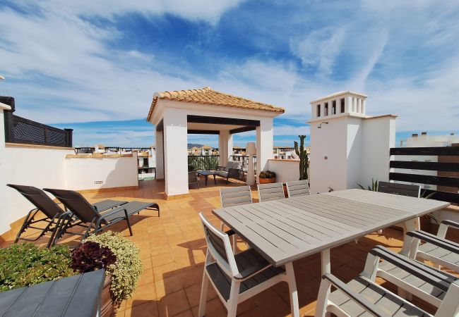 Apartamento en Vera playa - JNV Ático - Apartamento en la playa con terraza 