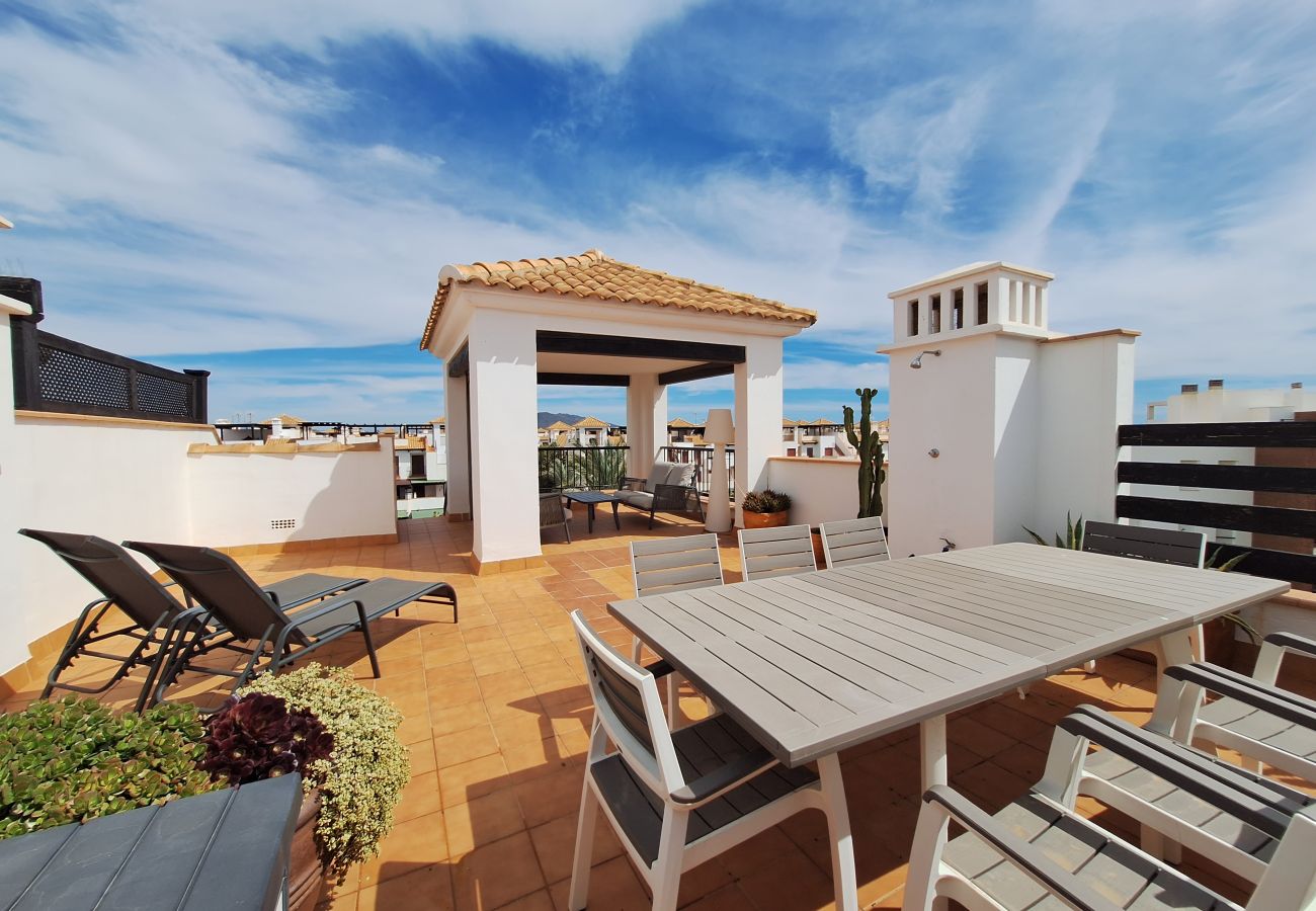 Apartamento en Vera playa - JNV Ático - Apartamento en la playa con terraza 
