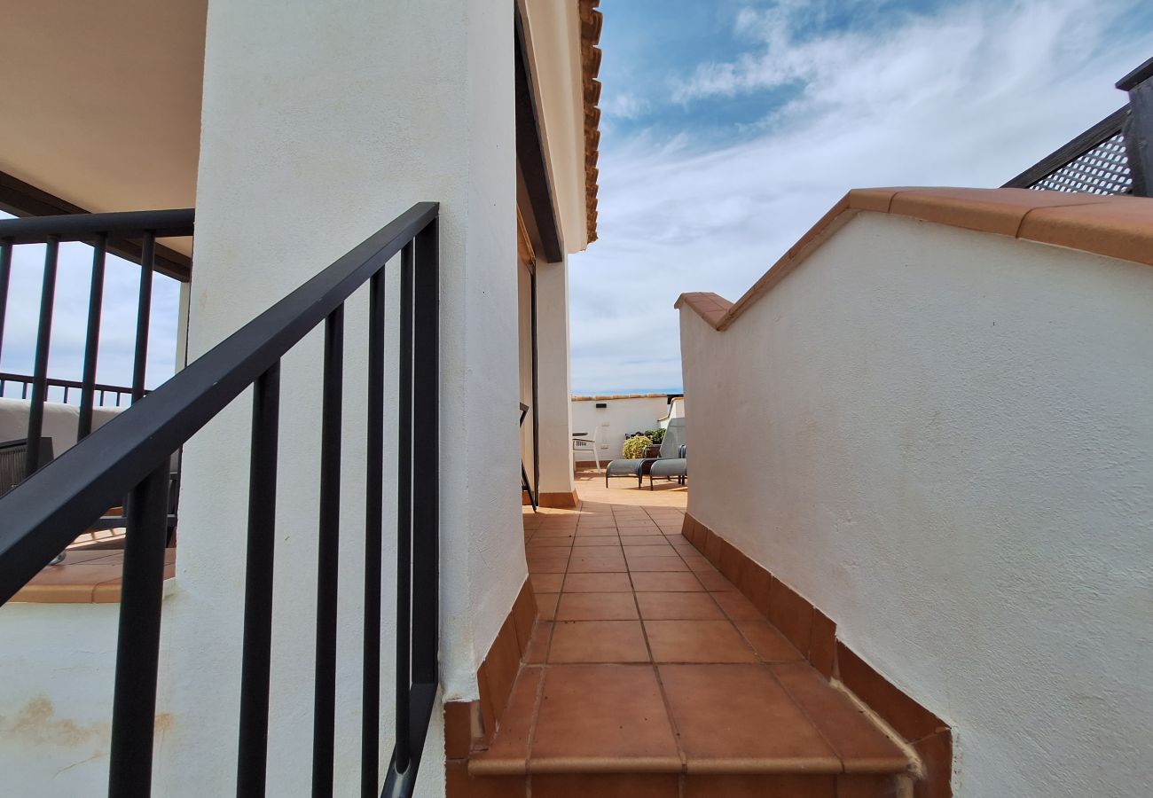 Apartamento en Vera playa - JNV Ático - Apartamento en la playa con terraza 