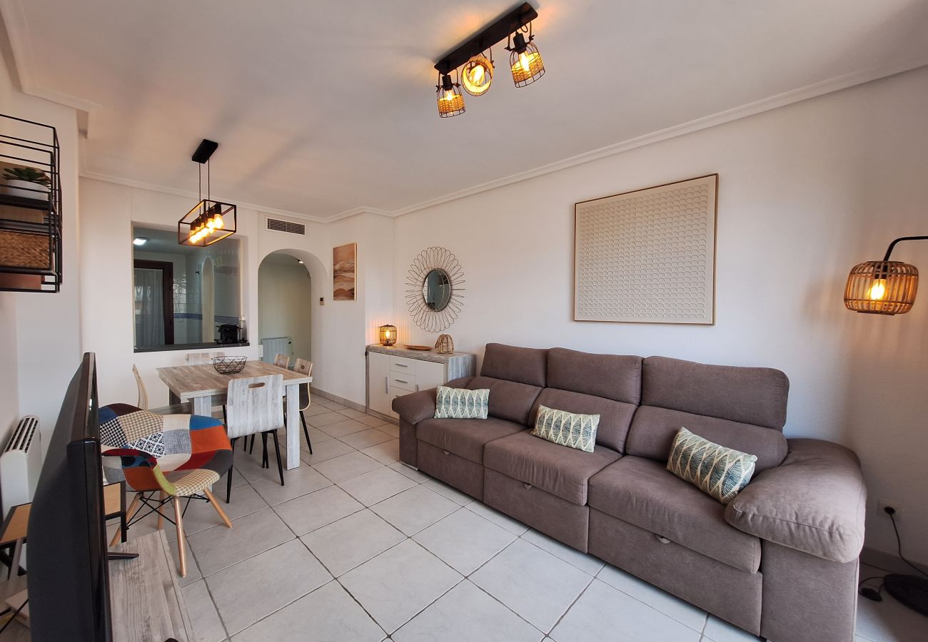 Apartamento en Vera playa - JNV Ático - Apartamento en la playa con terraza 