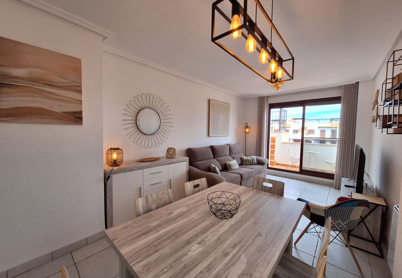 Apartamento en Vera playa - JNV Ático - Apartamento en la playa con terraza 