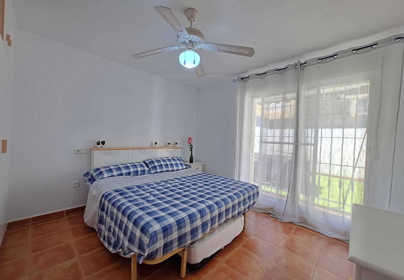 Apartamento en Palomares - JP Bajo - Apartamento con jardín privado en Palomares