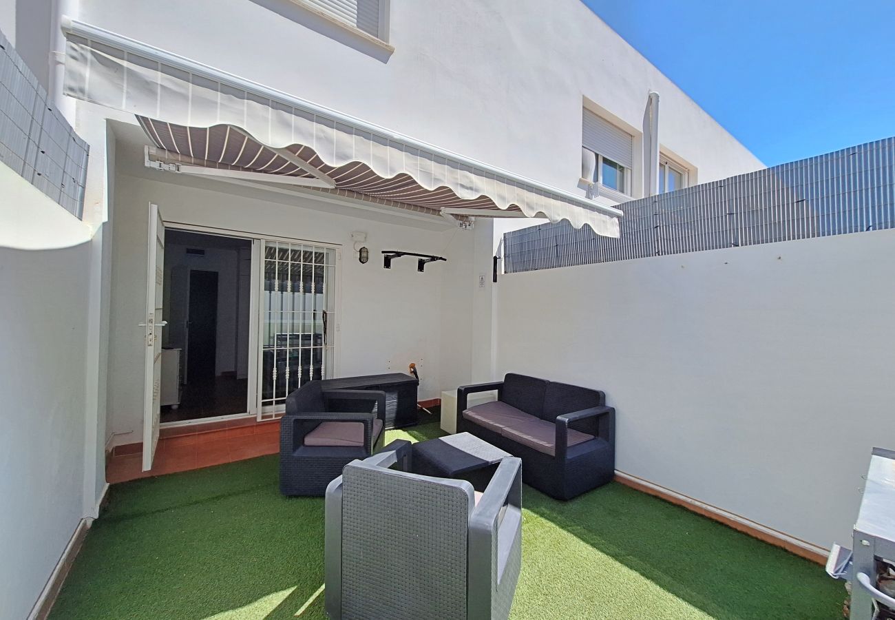 Apartamento en Palomares - JP Bajo - Apartamento con jardín privado en Palomares