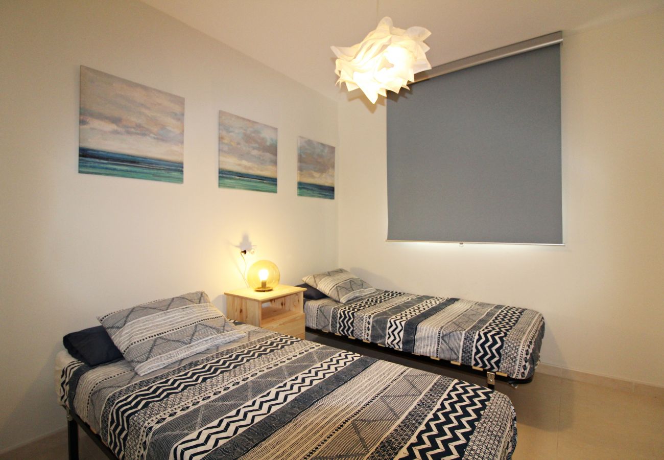 Appartement à Vera playa - Paraíso de Vera Penthouse- 350m plage, WiFi & solarium