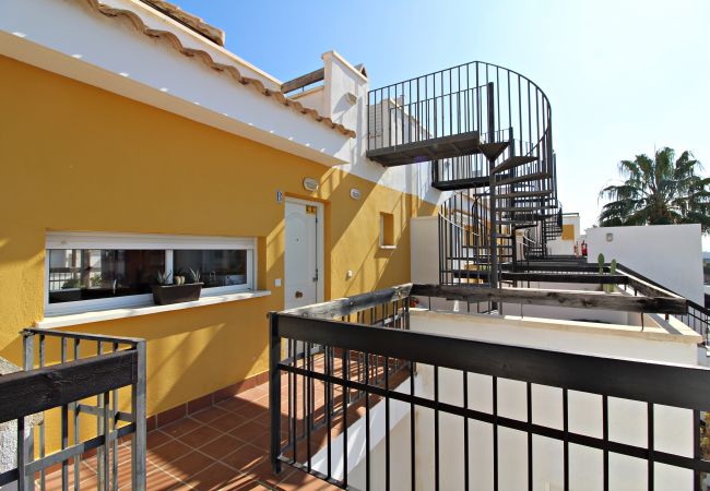 Appartement à Vera playa - Lomas del Mar 2 Penthouse - WiFi & terrasse-solarium