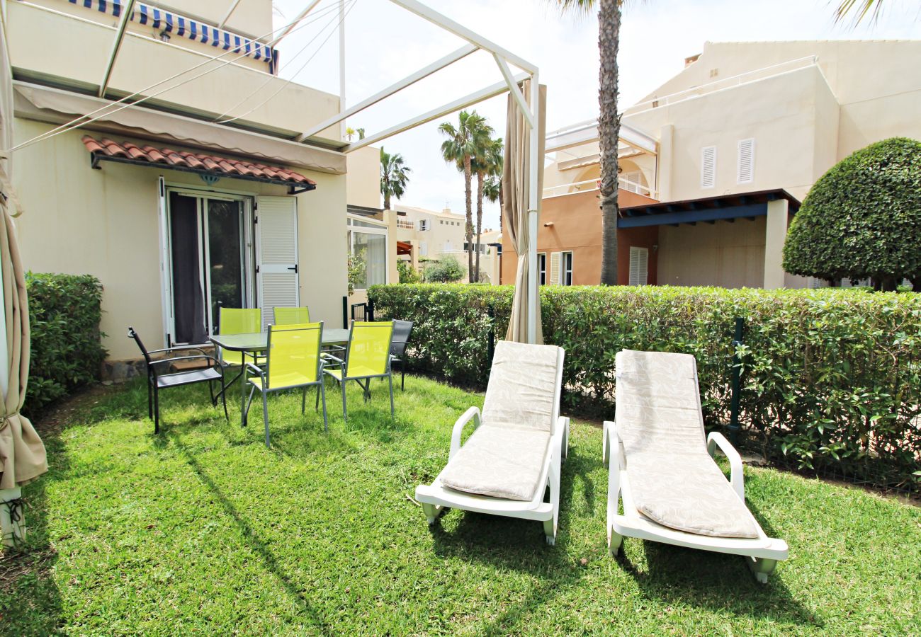 Appartement à Vera playa - Vera Natura Bajo - Devant la plage, WiFi & jardin privé