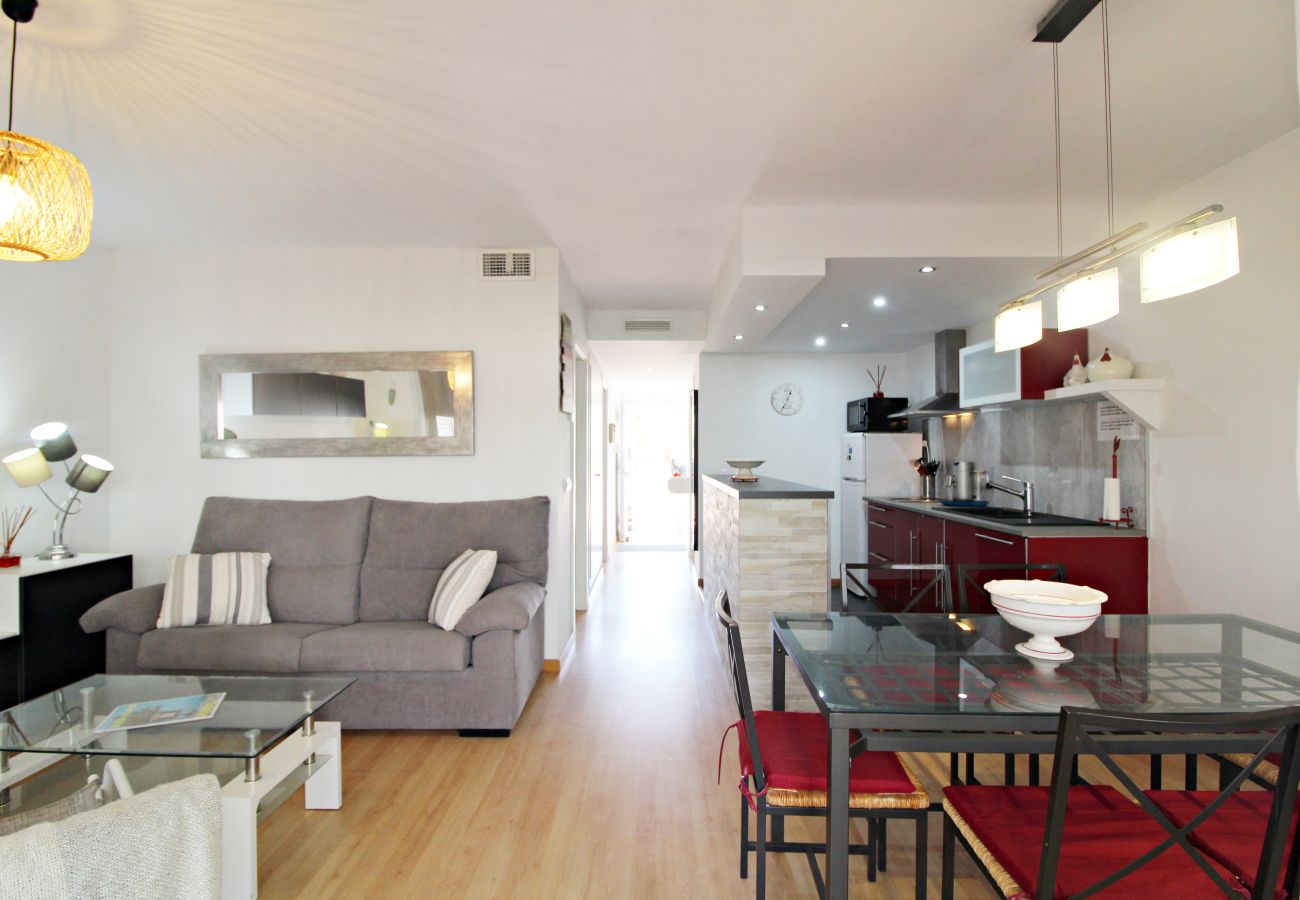 Apartment in Vera playa - Alborada B134 - Private garden & WiFi