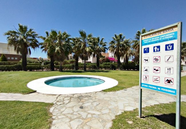 Townhouse in Vera playa - Playa de Baria I Adosado - Beachfront, WiFi & garden