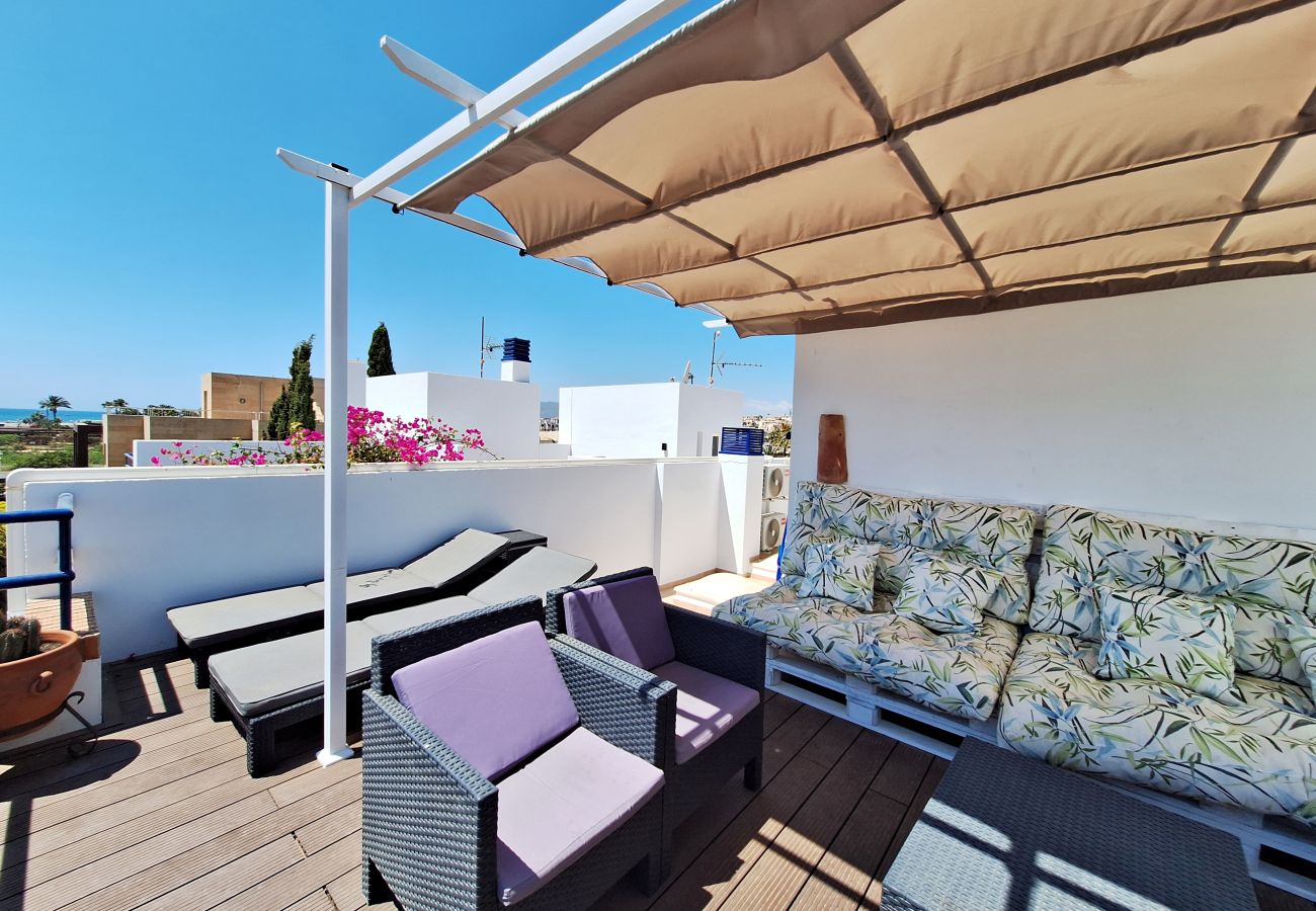 Townhouse in Vera playa - PB 02- Beachfront holiday home 