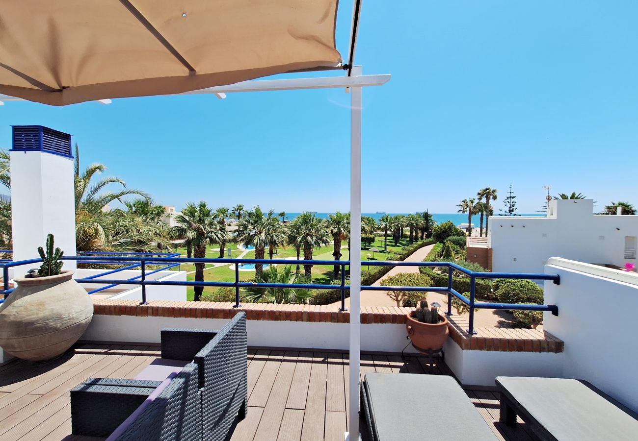 Townhouse in Vera playa - PB 02- Beachfront holiday home 