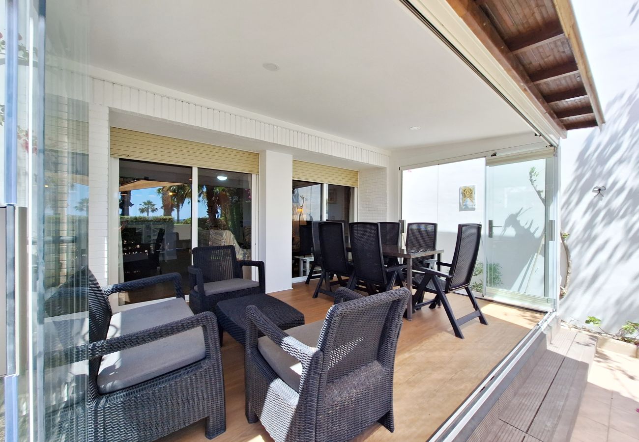 Townhouse in Vera playa - PB 02- Beachfront holiday home 